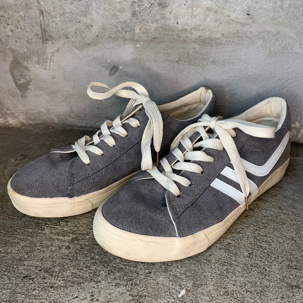 ANNA Grey Sneaker Grey, 7.5